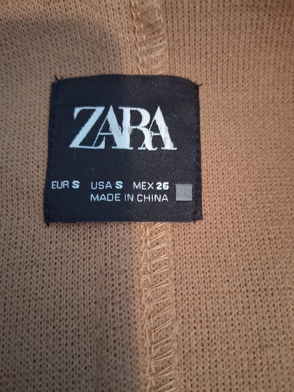 Zara Leopard Print Duster Coat - Brown/Black - Picture 5 of 6